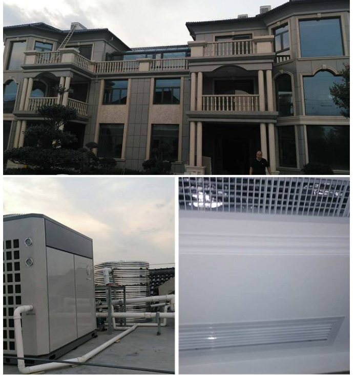 給別墅供暖，土豪們都選擇空氣能熱泵！